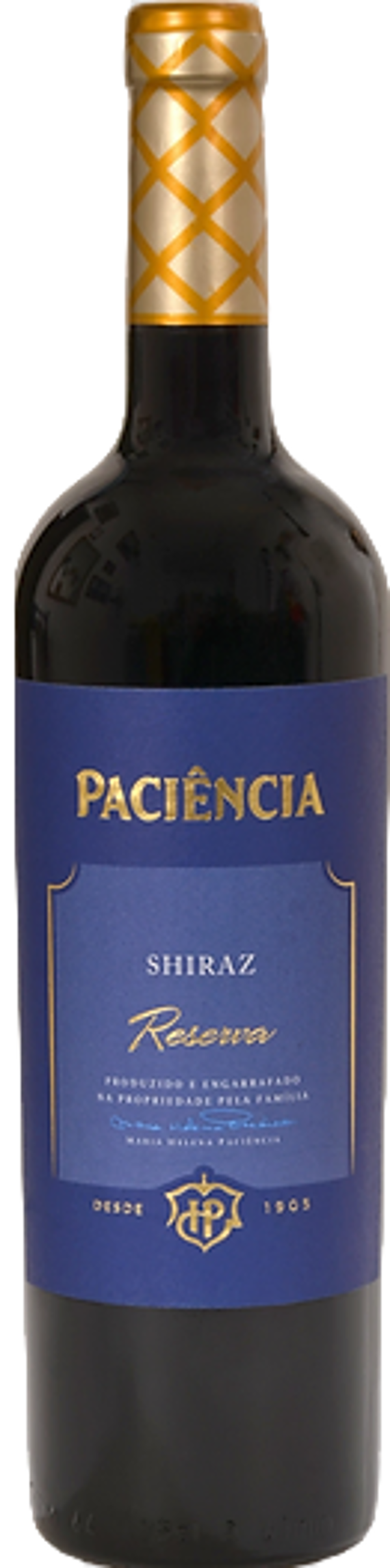 Paciência Shiraz Reserva 2018